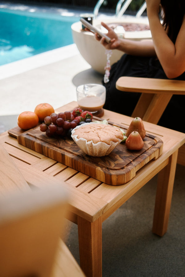 How to Build a Beautiful Charcuterie Board with a Teak Cutting Board